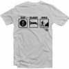Eat Sleep Hike - Modern Hiker T-Shirt - Lights